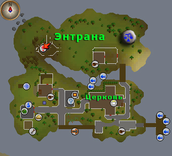Entrana map