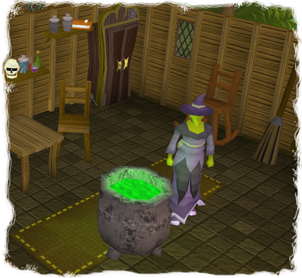 Runescape, quest, Witch's Potion